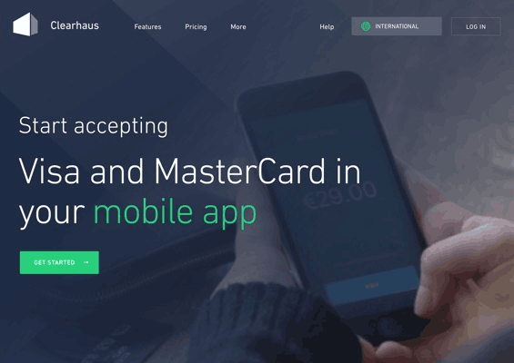 Online Acquiring · Accept Visa & MasterCard within 1-3 days