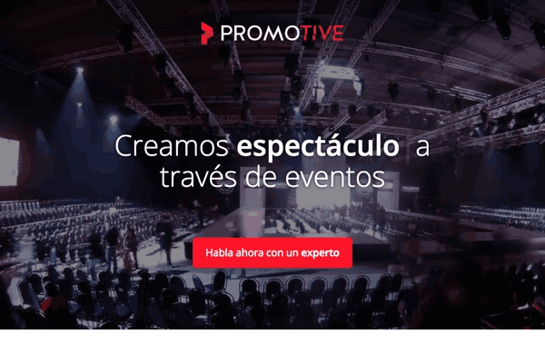 Corporate website a event management agency